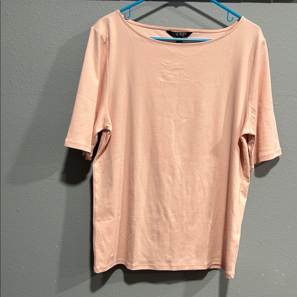 Lauren Ralph Lauren Peach Blouse